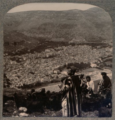 Kilátás a Nablusra, c1900 alkotó: Unbekannt