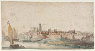 St. Geertruidenberg látképe, 1600-as évek. alkotó: Unbekannt