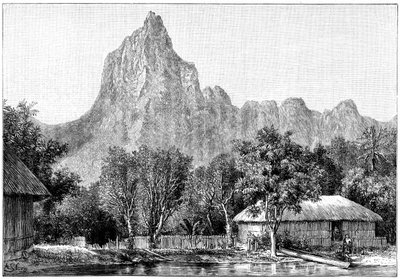 Tahiti látványa, 1898 alkotó: Unbekannt