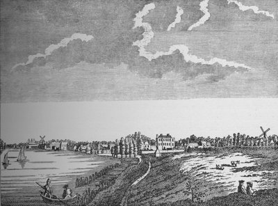 Wandsworth kilátás, Surrey, 1780, 1912 alkotó: Unbekannt