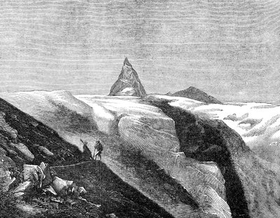 Kilátás a Matterhornra, 19. század vége alkotó: Unbekannt