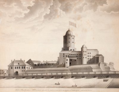Kilátás a viborgi várra, kb. 1840 alkotó: Unbekannt