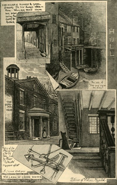Nézetek Hullban, 1898. alkotó: Unbekannt