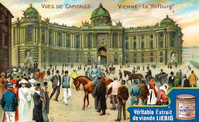 Fővárosok látképe: Hofburg, Bécs, 1900 alkotó: Unbekannt