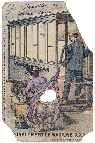 Vintage francia képeslap, c1900 alkotó: Unbekannt