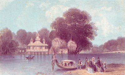 Virginia Water, 19. század. alkotó: Unbekannt