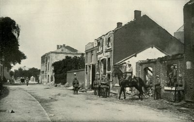 Visé a németek kezében, 1919. alkotó: Unbekannt