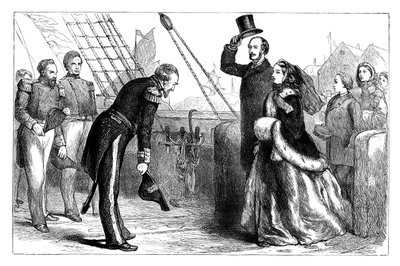 A királynő és Albert herceg látogatása a határozottnál, 1856, 1888 alkotó: Unbekannt