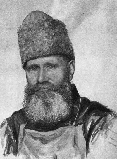 Vlagyimir Fjodorovics Dzsunkovskij 1865-1938 a tagankai börtönben, 1919-1920 alkotó: Unbekannt
