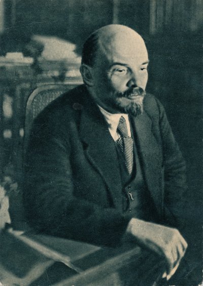 Vlagyimir Ilics Lenin, orosz bolsevik vezető, 1921. november 28 alkotó: Unbekannt