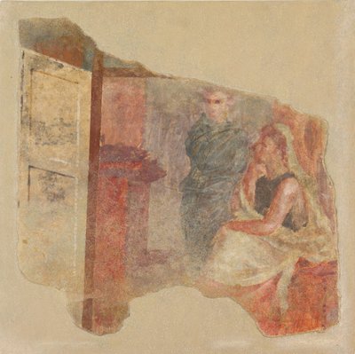 Falfestmény töredék P. Fannius... Villája H termének északi faláról, kb. Kr.e. 50-40 alkotó: Unbekannt