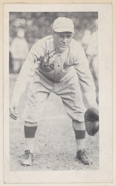 Wally Schang, C. Yanks, a W575-2 baseball-szalagkártyákból, kb. 1921-22. alkotó: Unbekannt