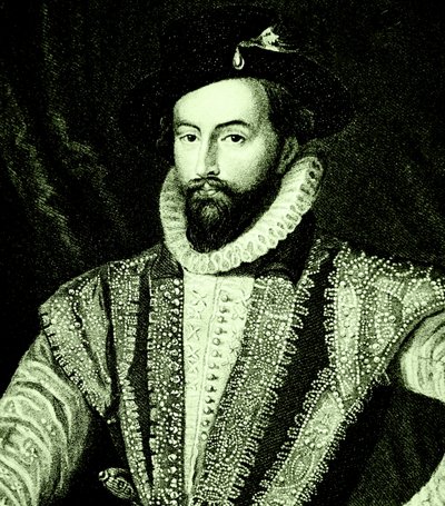 Walter Raleigh. alkotó: Unbekannt