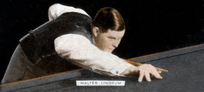 Walter Wally Lindrum, biliárd világbajnok, 1935 alkotó: Unbekannt