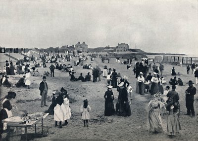 Walton-on-the-Naze – Jelenet a tengerparton, 1895 alkotó: Unbekannt