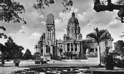 Háborús emlékmű és városháza, Durban, Dél-Afrika alkotó: Unbekannt