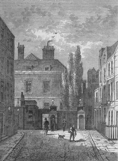 Warwick House, Westminster, London, 1810 1878 alkotó: Unbekannt