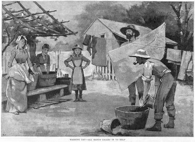 Mosónap – Minden kezet segítségül hívtak, 1889 alkotó: Unbekannt