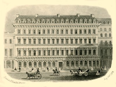 Washington Hotel, Liverpool, 1874. alkotó: Unbekannt