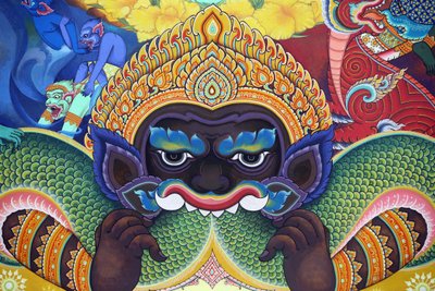 Wat Ananda Metyarama thai buddhista templom, 20160818, Szingapúr, Szingapúr alkotó: Unbekannt