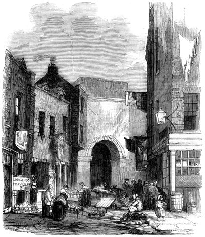 Víztartály St Giless in the Fieldsben, London, 1858 alkotó: Unbekannt