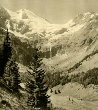 Vízesés Käfertalnál, Ferleitenben, Ausztriában, 1935. alkotó: Unbekannt