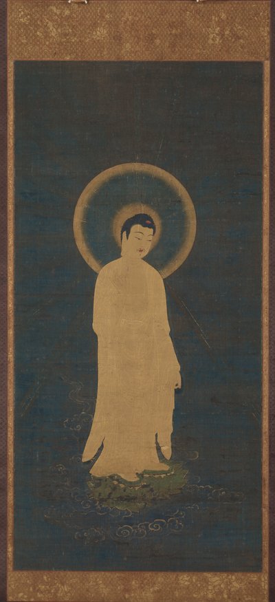 Amida Buddha Raigo érkezése, 12701333 körül. alkotó: Unbekannt