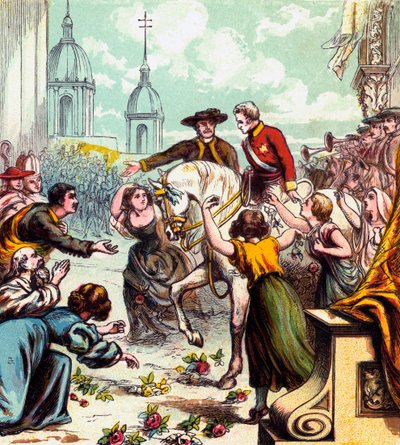 Wellington Madridban, 1812-1850-es évek alkotó: Unbekannt