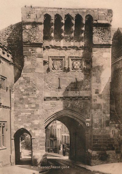 West Gate, Winchester, Hampshire, XX. század eleje alkotó: Unbekannt