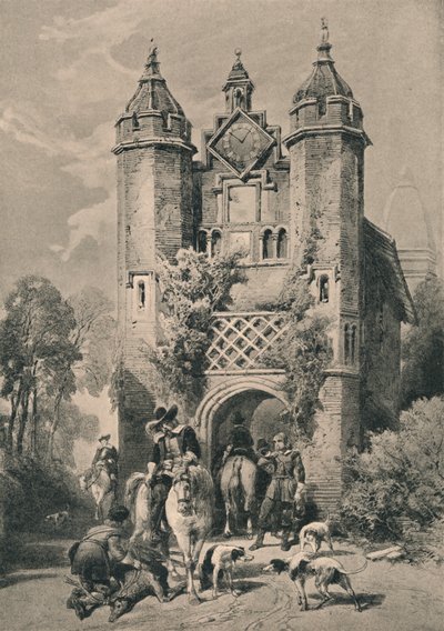 West Stow Hall, Suffolk, 1915 alkotó: Unbekannt