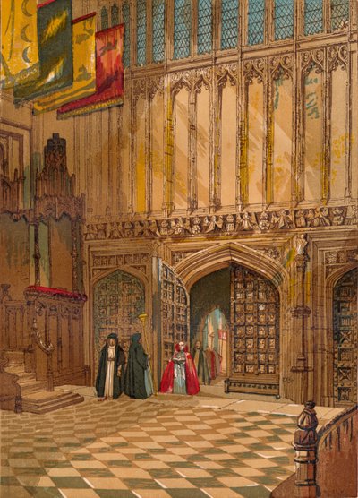 Westminster apátság. - Henry Hetedik kápolna, 1845, 1864 alkotó: Unbekannt