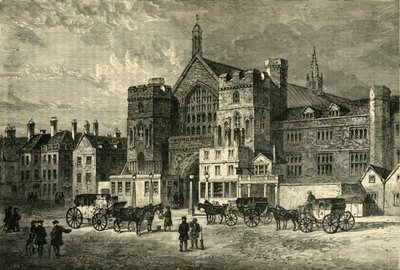 Westminster Hall, 1881. alkotó: Unbekannt