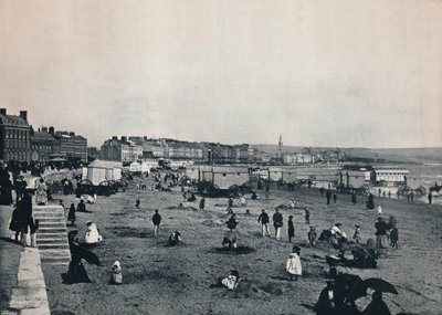 Weymouth – Általános nézet a városról és a tengerpartról, 1895 alkotó: Unbekannt