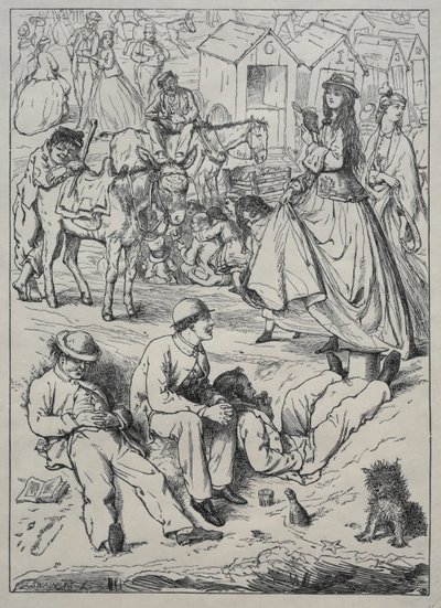 Mit csináltunk a tengerparton – Semmi, 1862. alkotó: Unbekannt