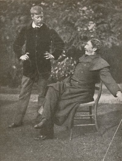 Whistler és Menpes, 1885, 1904. alkotó: Unbekannt