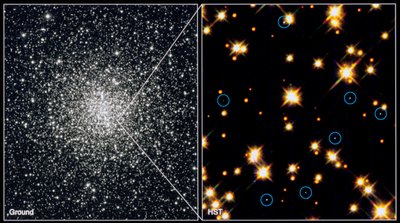 Fehér törpe csillagok a Globular Cluster M4H Bond STSCI-ben alkotó: Unbekannt