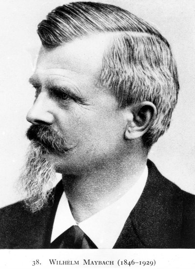 Wilhelm Maybach német feltaláló és autótervező, 1900 alkotó: Unbekannt
