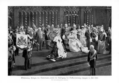 Holland Wilhelmina, 1880-1962, 1898. július 5., 1900 alkotó: Unbekannt
