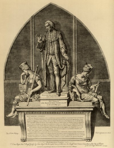 William Beckford és III. György királyhoz intézett beszéde, 1770 1886 alkotó: Unbekannt