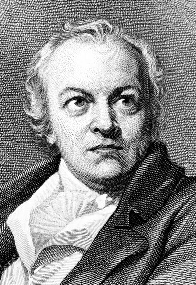 William Blake, englischer Dichter, Maler und Druckgrafiker, 1906 von Unbekannt