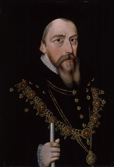 William Cecil, Burghley 1. báró 1521-1598, 1572 után alkotó: Unbekannt