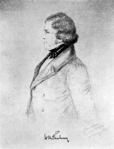 William Makepeace Thackeray angol-indiai regényíró, 1912 alkotó: Unbekannt