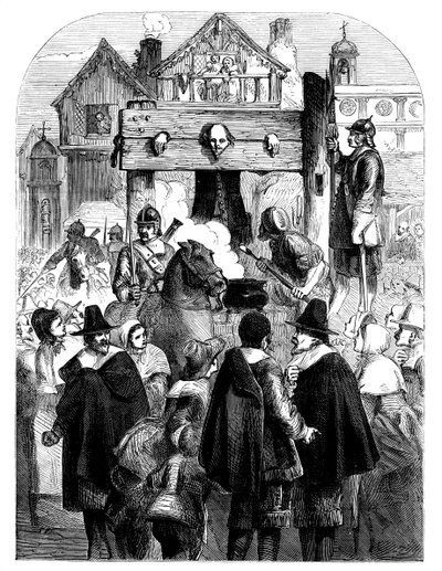 William Prynne 1600-1669 a pellengérben, c1902 alkotó: Unbekannt