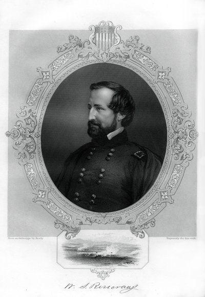 William Rosecrans, a szakszervezeti tábornok az amerikai polgárháború alatt, 1862-1867 alkotó: Unbekannt