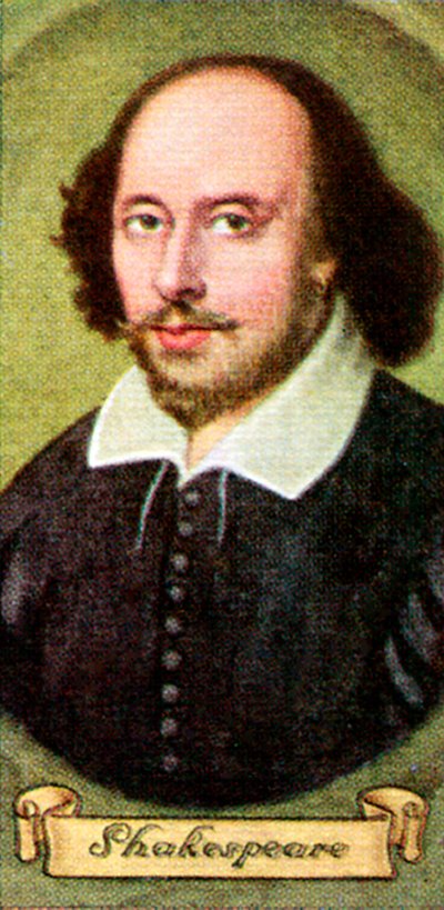 William Shakespeare, egy sor cigarettakártya, 1935 alkotó: Unbekannt