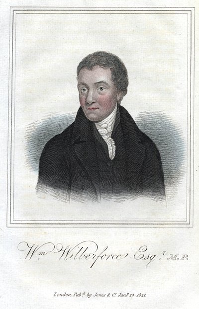 William Wilberforce, angol rabszolgaság-ellenes harcos, 1821 alkotó: Unbekannt