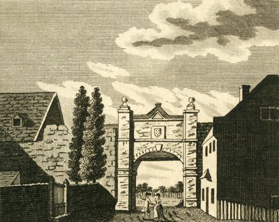 Wincheap Gate, Canterbury, 1786. alkotó: Unbekannt