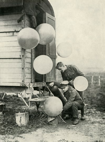 Szél- és időjárásjelentés a brit hadsereg számára, 1919. alkotó: Unbekannt