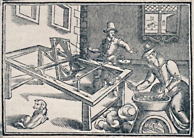 Winding Off Silk, c1600, 1903 alkotó: Unbekannt