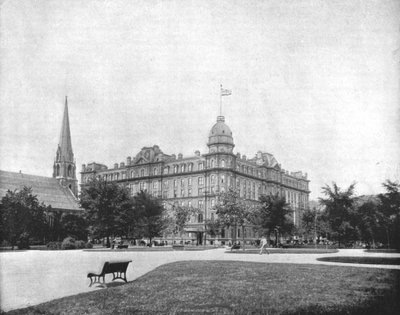 Windsor Hotel, Montreal, Kanada, c1900. alkotó: Unbekannt